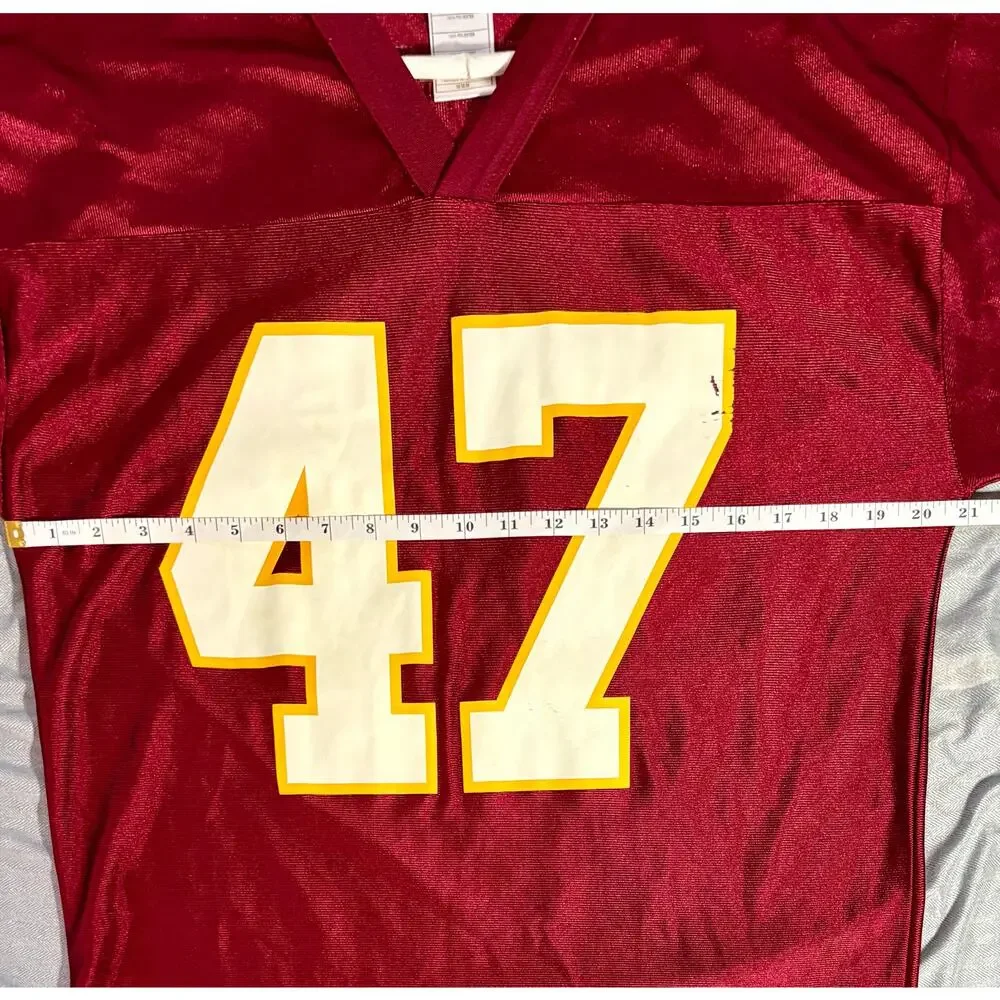 Vintage Washington Redskins Chris Cooley #47 Burgundy NFL Team Jersey Sz M - Picture 10 of 10